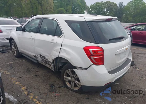 2016 Chevrolet Equinox Ls из США, поврежденный, VIN 2GNALBEK2G1124200